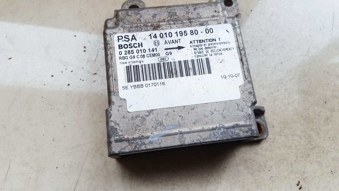 1401019580 Citroen Jumpy 2008 Airbag crash sensors module