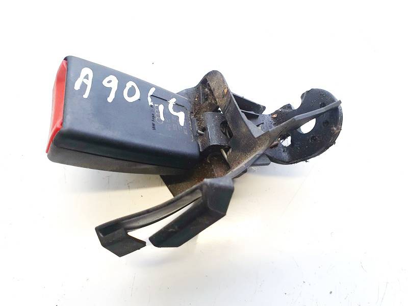4F0857740D Audi Allroad 2008 Seat belt holder (Seat belt Buckle) - REAR LEFT