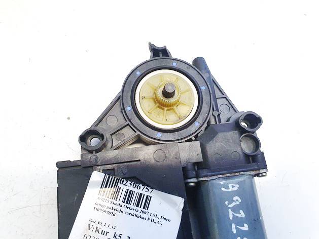 1T0959702D Skoda Octavia 2007 Oven Ikkunan Nostajan Moottori - EDESSÄ OIKEALLA - Thumbnail 2