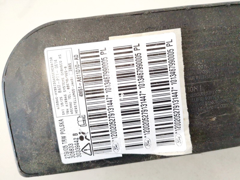 4M51A611D10AD Ford Focus 2005 Sitz AIRBAG - Thumbnail 2