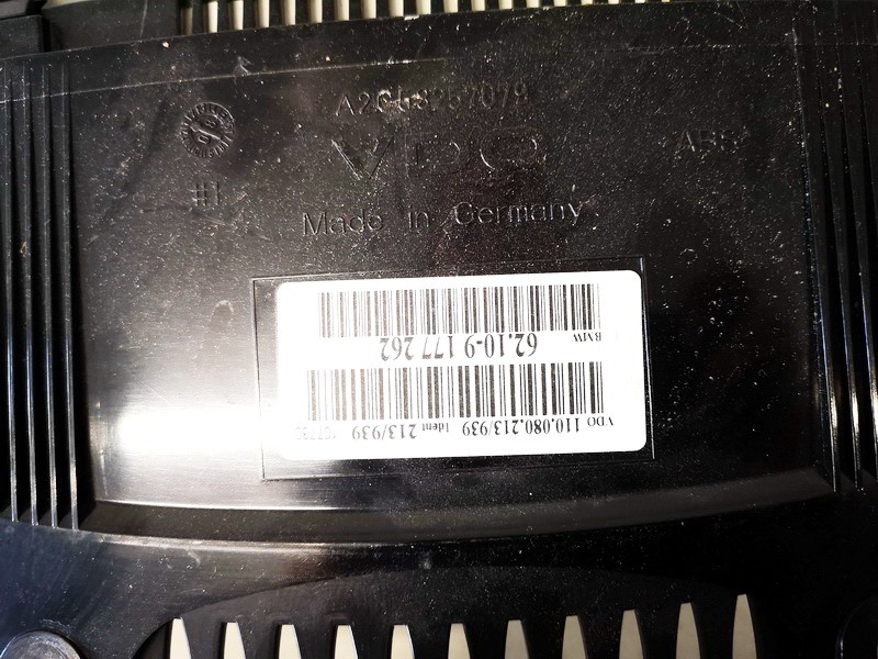 62109177262 BMW 5-Series 2005 Speedometers - Cockpit - Speedo Clocks Instrument - Thumbnail 2