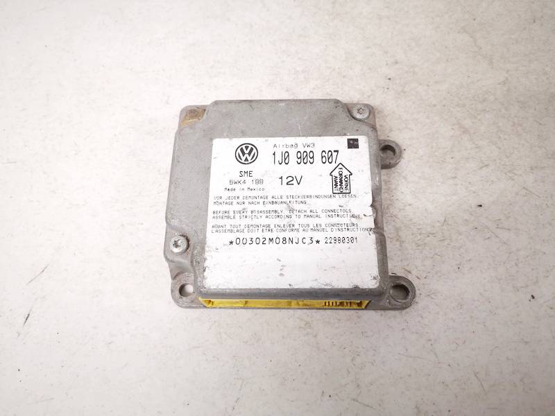 1J0909607 Volkswagen Passat 1999 Airbag crash sensors module