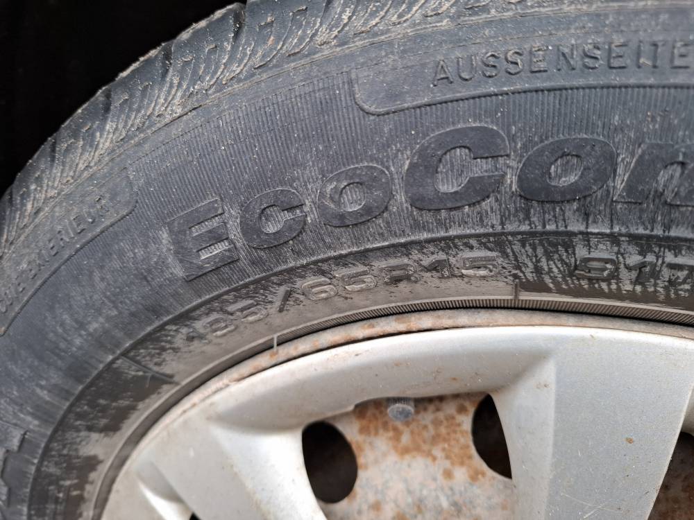 5X100 Skoda Roomster 2009 Jeu de roues en étain r15 - Thumbnail 5