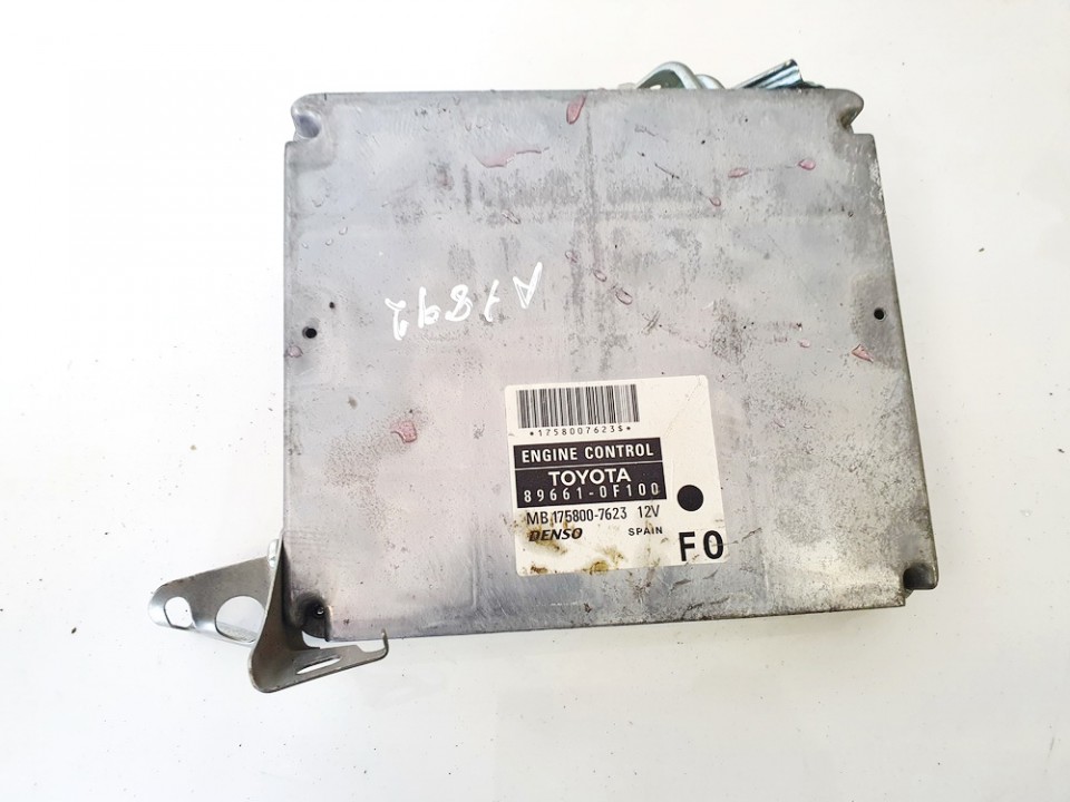 896610F100 Toyota Corolla Verso 2006 ECU Engine Computer (Engine Control Unit)