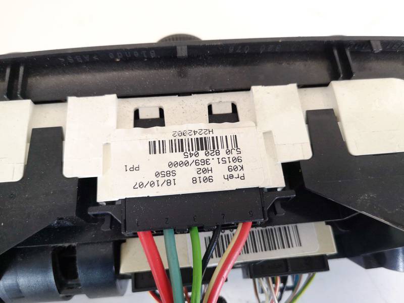 5J0820045 Skoda Fabia 2008 Блок управления климатической установкой - Thumbnail 3