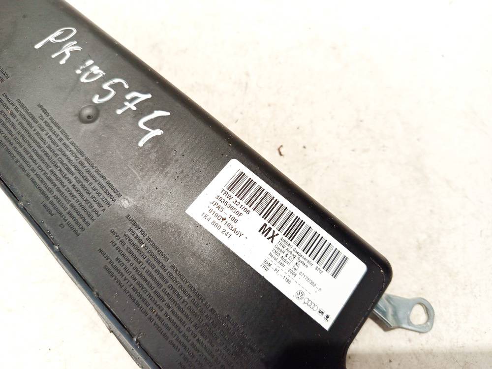 1K4880241 Volkswagen Jetta 2007 Seat AIRBAG - Thumbnail 3