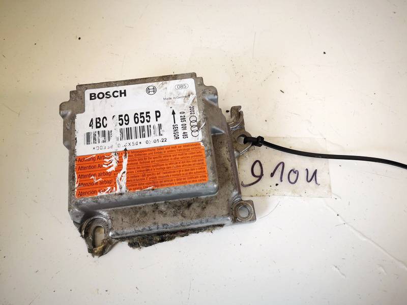 4B0959655P Audi A6 2003 Airbag crash sensors module