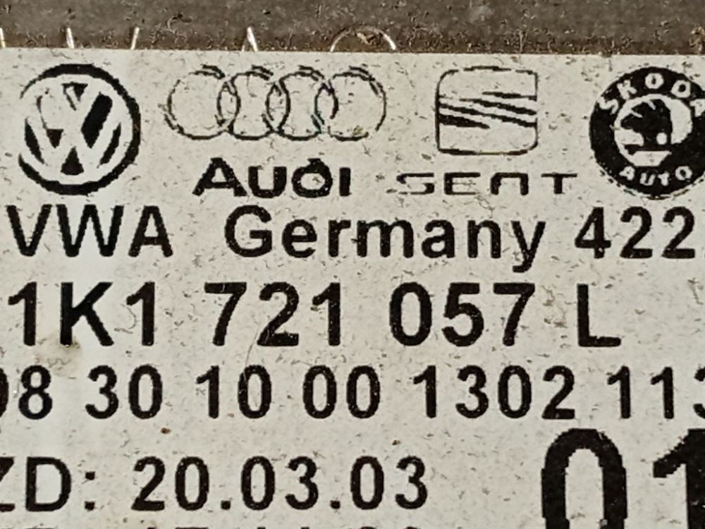 1K1721057L Volkswagen Golf 2003 Pedal work, Brake pedal, Pedal bracket, Clutch pedal - Thumbnail 4