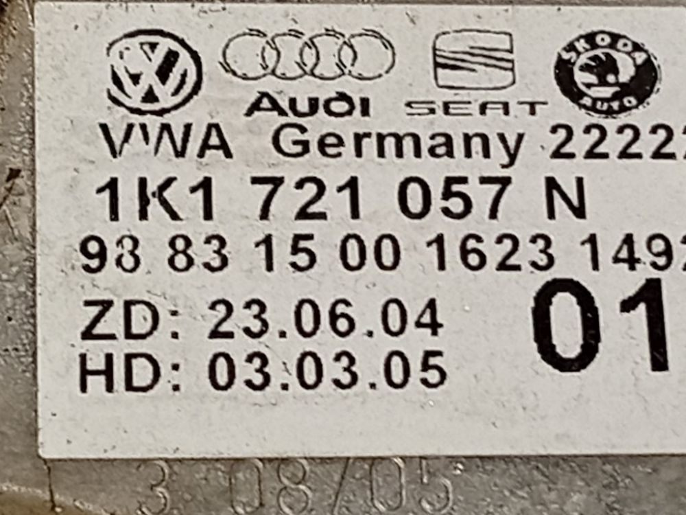 1K1721057N Skoda Octavia 2005 Pedał hamulca - Thumbnail 4