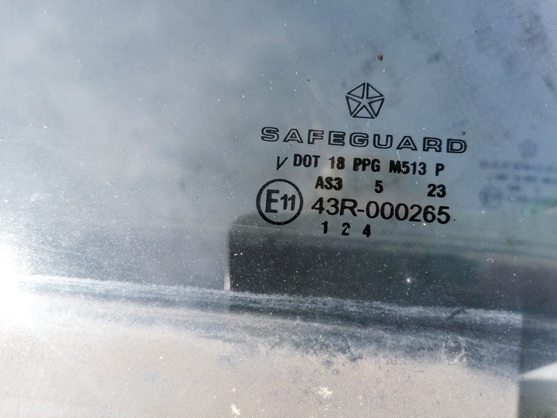 Chrysler 300C 2005 Szyba drzwi - TYLNE LEWE - Thumbnail 2