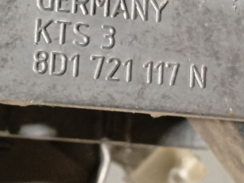 KTS3 Audi A6 2003 Pedal work, Brake pedal, Pedal bracket, Clutch pedal - Thumbnail 4