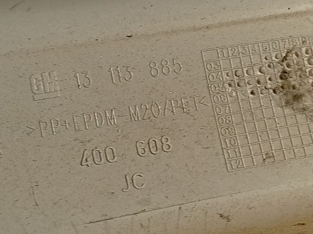 13113885 Opel Astra 2006 Pillar Trim - FRONT LEFT - Thumbnail 6