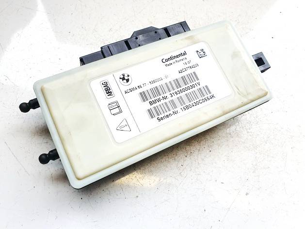 6577935000301 BMW 5-Series 2014 SRS AIRBAG KOMPIUTERIS - ORO PAGALVIU VALDYMO BLOKAS - Thumbnail 2