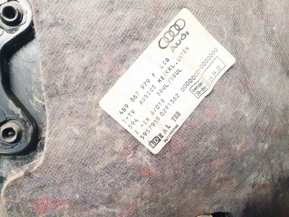 4b9867979f used Auto luggage compartment Cover Audi A6 2000