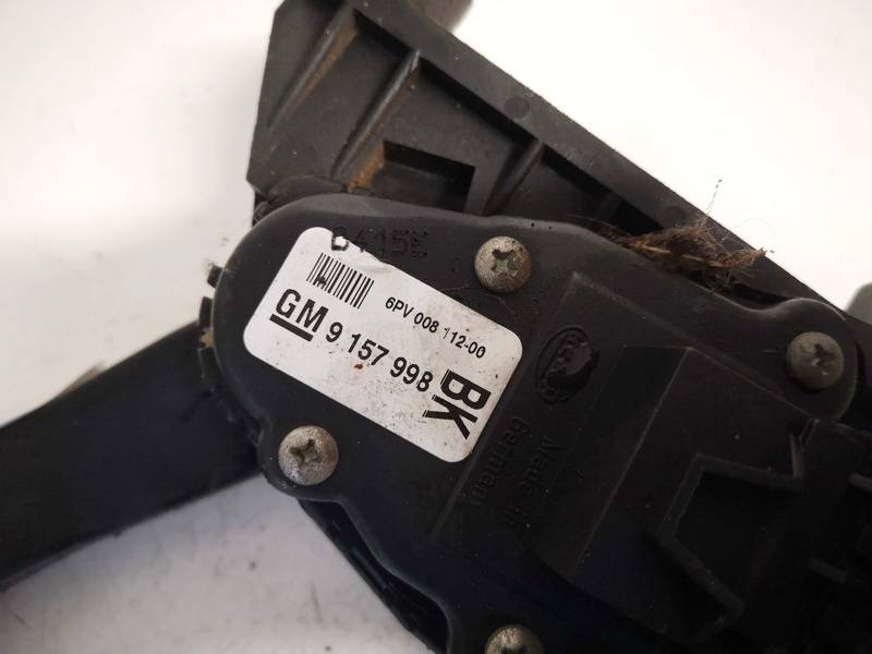 9157998BK Opel Astra 2005 Accelerator throttle pedal (potentiometer) - Thumbnail 2