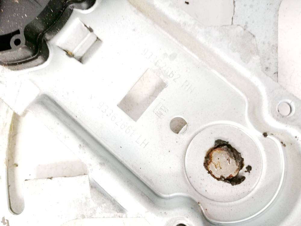 93362661 Opel Meriva 2004 Door winder mechanism (Window Regulator) - FRONT LEFT - Thumbnail 3