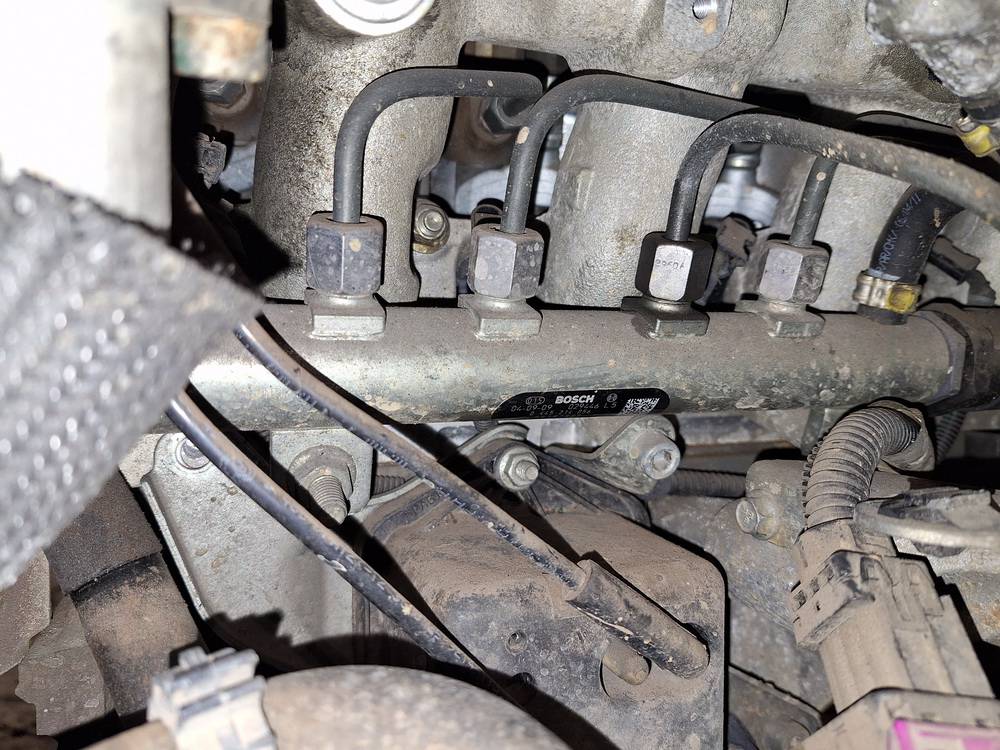 0445214056 Opel Vectra 2004 Fuel injector rail (injectors)(Fuel distributor) - Thumbnail 2