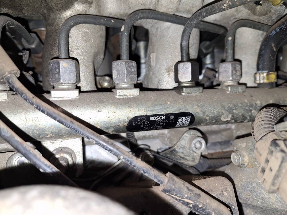 0445214056 Opel Vectra 2004 Fuel injector rail (injectors)(Fuel distributor) - Thumbnail 3