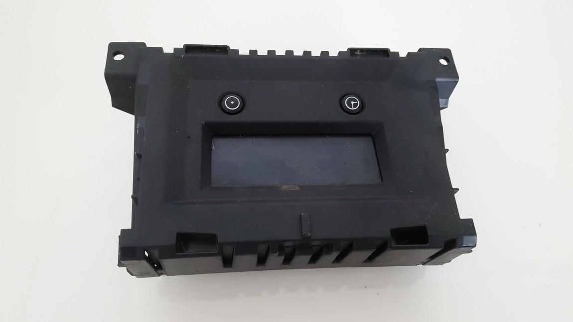 13208194 Opel Zafira 2005 Dashboard Radio Display (Clock,Info Monitor,BORD COMPUTER)