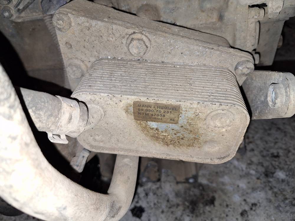 5989070231 Opel Vectra 2004 Oil radiator cooler (Oil Cooler)