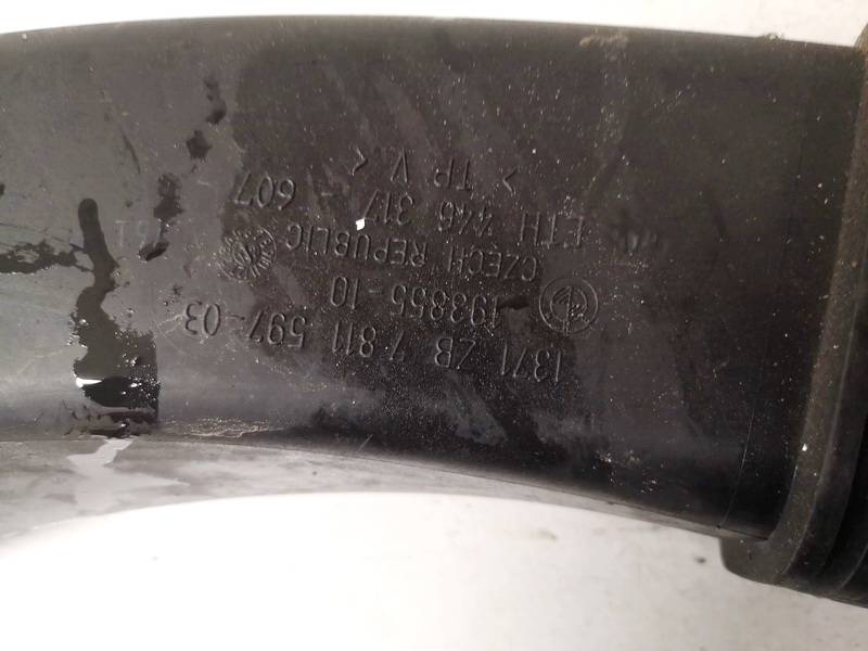 781159703 BMW 5-Series 2011 Intake Hose (Air HOSE)(Air Pipe) - Thumbnail 3