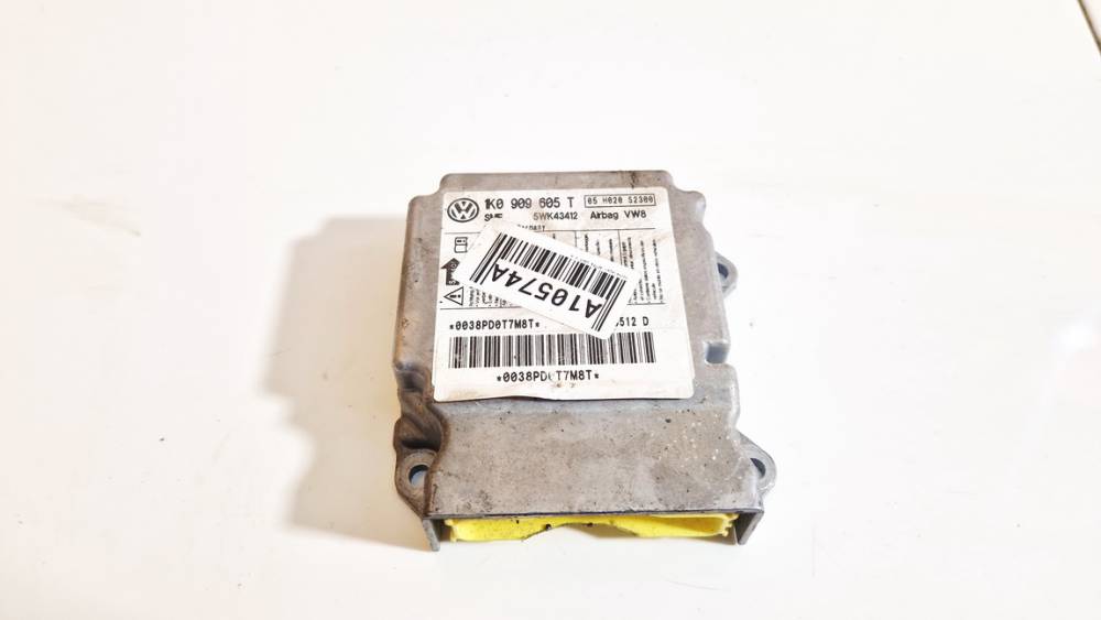 1K0909605T Volkswagen Jetta 2007 CALCULATEUR AIRBAG