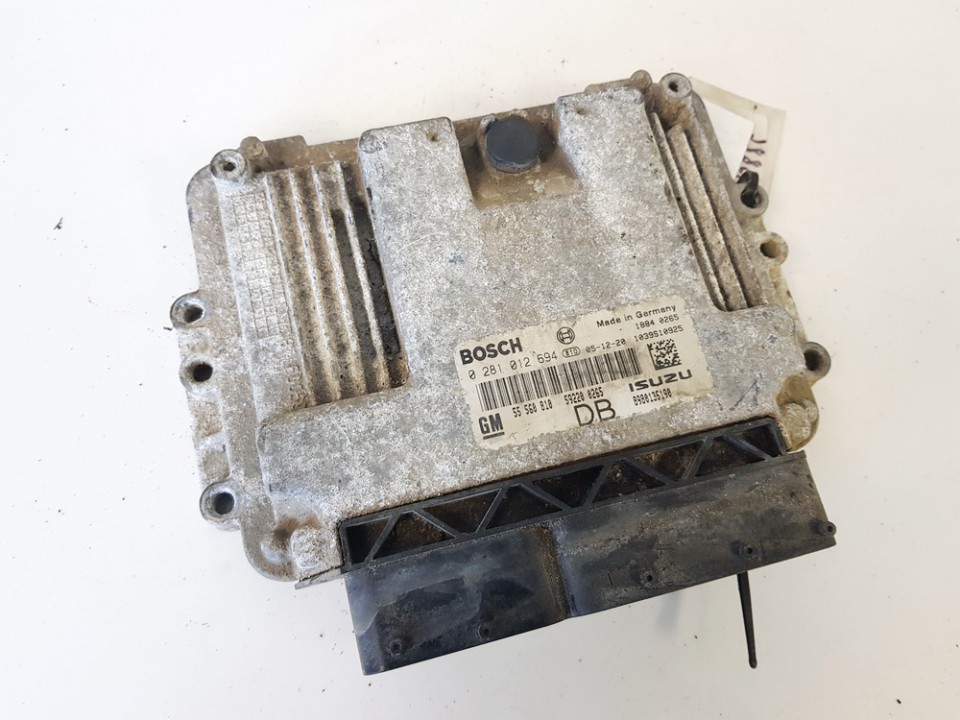 55560810 Opel Astra 2006 ECU Engine Computer (Engine Control Unit)