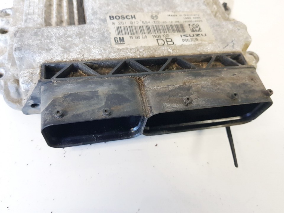 55560810 Opel Astra 2006 ECU Engine Computer (Engine Control Unit) - Thumbnail 2