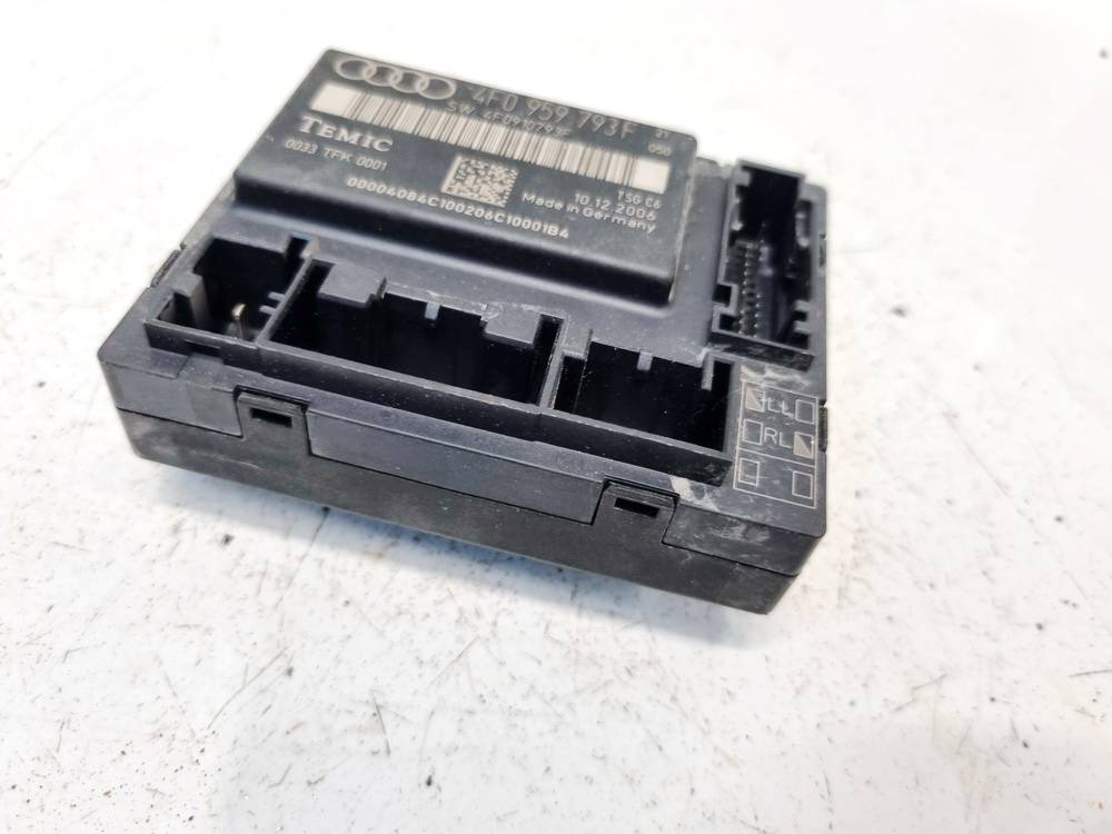 4F0959793F Audi A6 2006 Door control relay (DOOR CONTROL UNIT MODULE ECU ) - Thumbnail 2