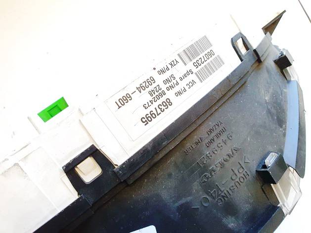 8637995 Volvo S60 2002 Spidometras - prietaisu skydelis - Thumbnail 3