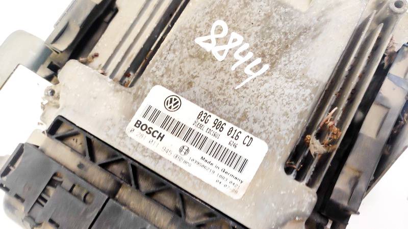 03G906016CD Volkswagen Touran 2004 ECU Engine Computer (Engine Control Unit) - Thumbnail 3