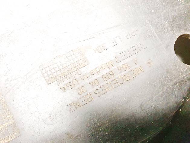 A1646190438 Mercedes-Benz GL-CLASS 2007 Osłona podwozia - Thumbnail 4