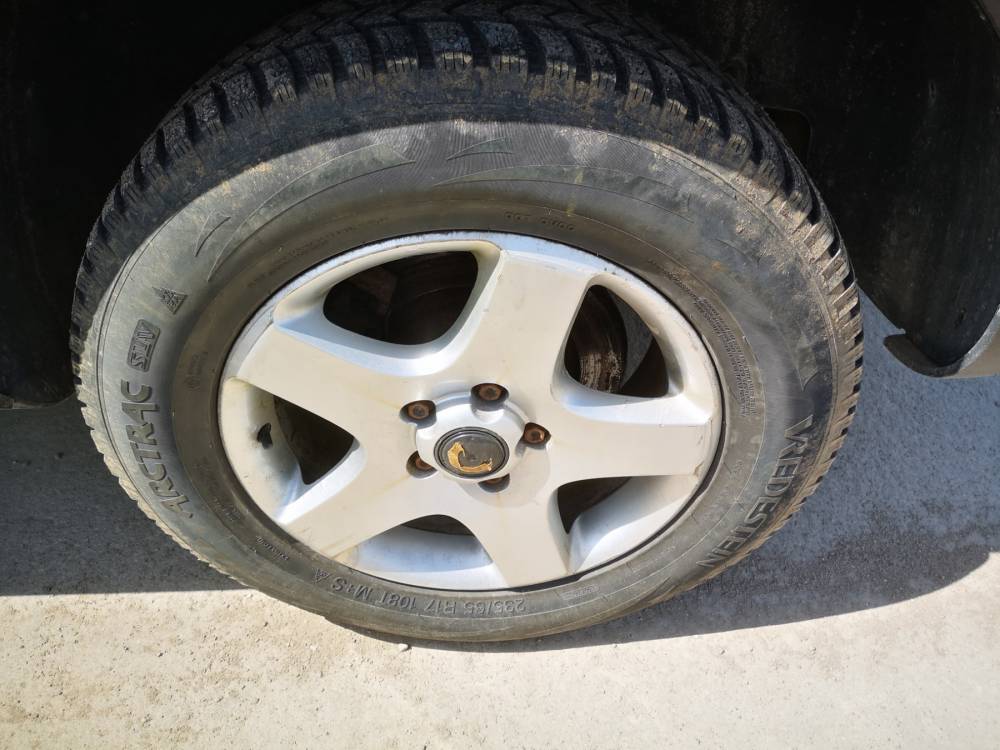 5X120 Volkswagen Touareg 2005 Räder-Kit R17 - Thumbnail 3