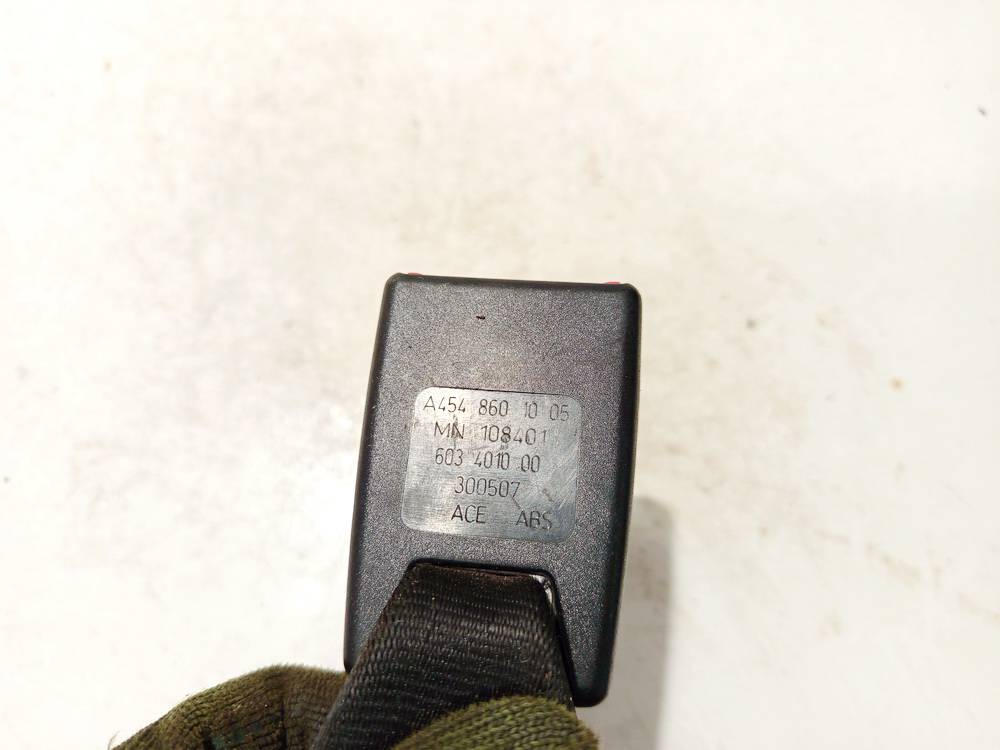 A4548601005 Mitsubishi Colt 2008 Turvavyön solki - TAKANA VASEMMALLA - Thumbnail 3