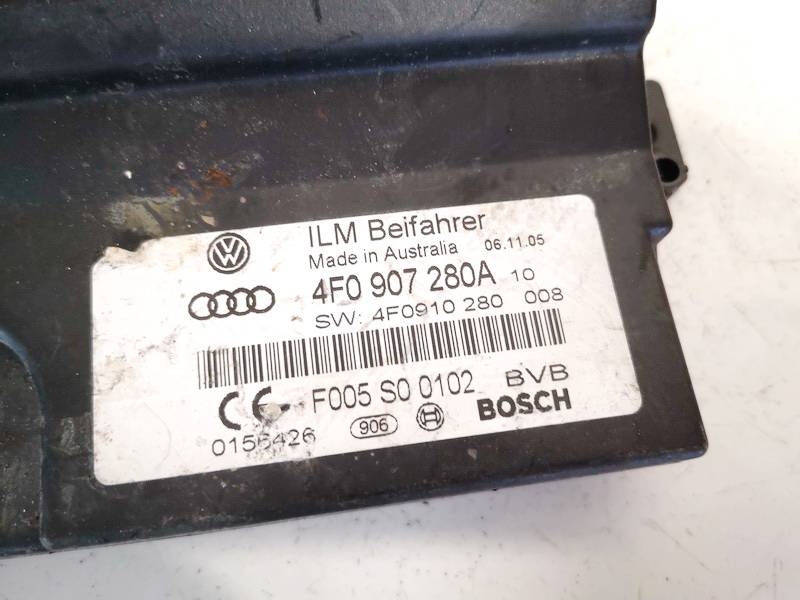 4F0907280A Audi A6 2005 Parking Brake Computer - Module - Thumbnail 2