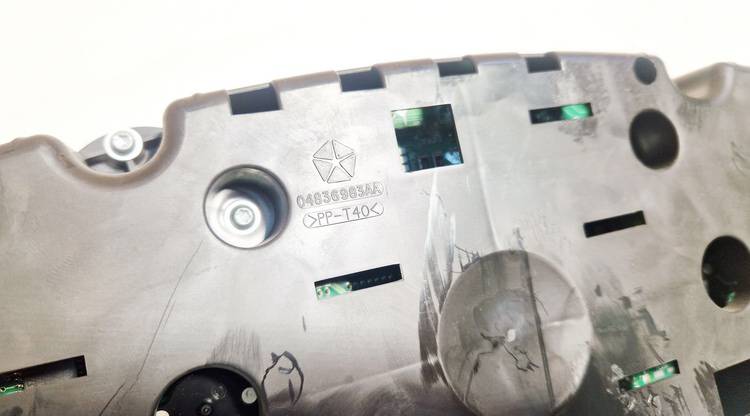 04836983AA Chrysler 300C 2005 Speedometers - Cockpit - Speedo Clocks Instrument - Thumbnail 3