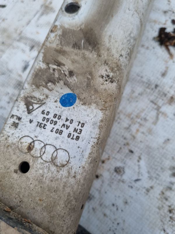 8T0807331A Audi A5 2009 REFUERZO PARAGOLPES TRASERO, Travesaño trasero - Thumbnail 4