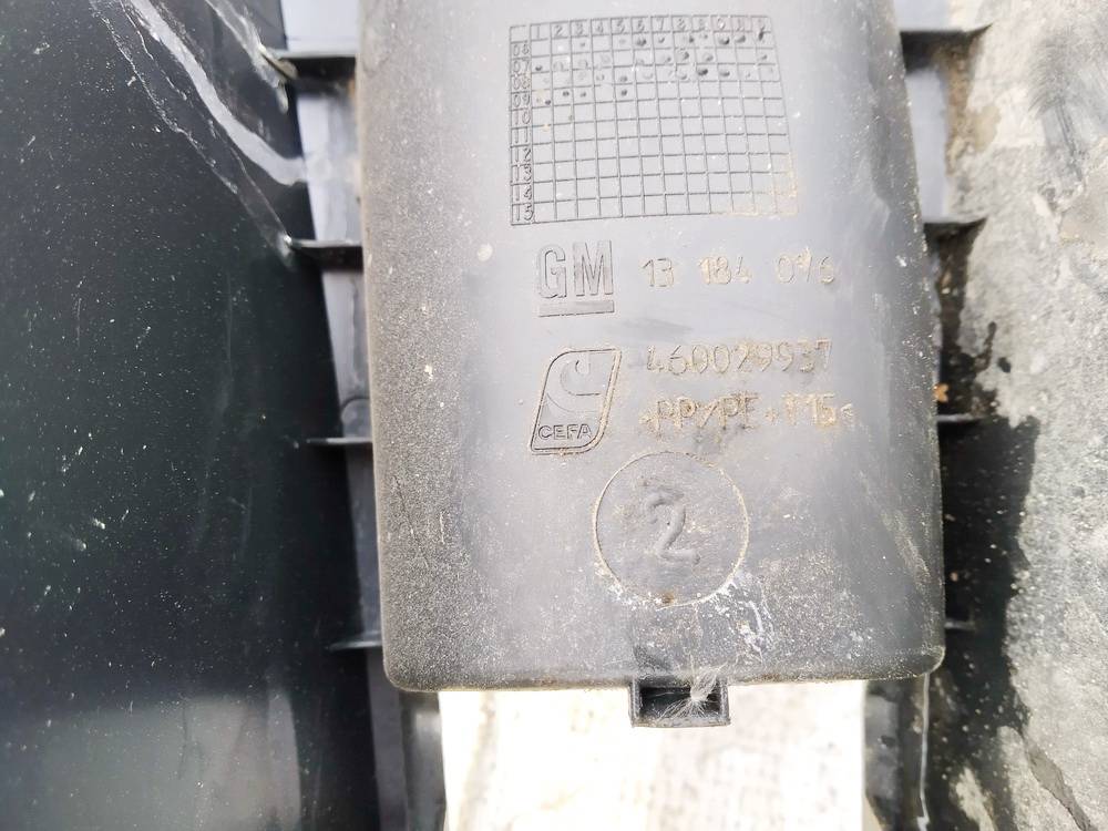 13184076 Opel Corsa 2009 Wykończenie wnętrza (plastikowe elementy) - Thumbnail 3