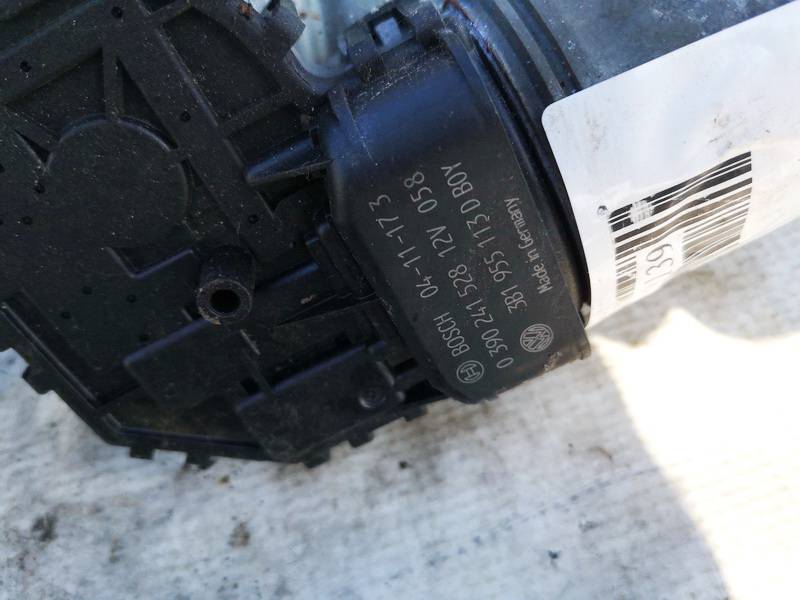 0390241528 Volkswagen Passat 2005 windscreen front wiper motor - FRONT - Thumbnail 2