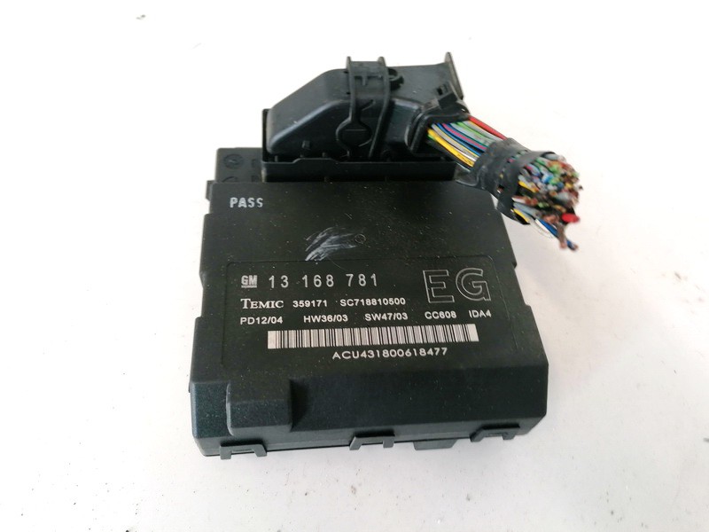 13168781 Opel Signum 2004 Confort Contrôle Module - Thumbnail 2