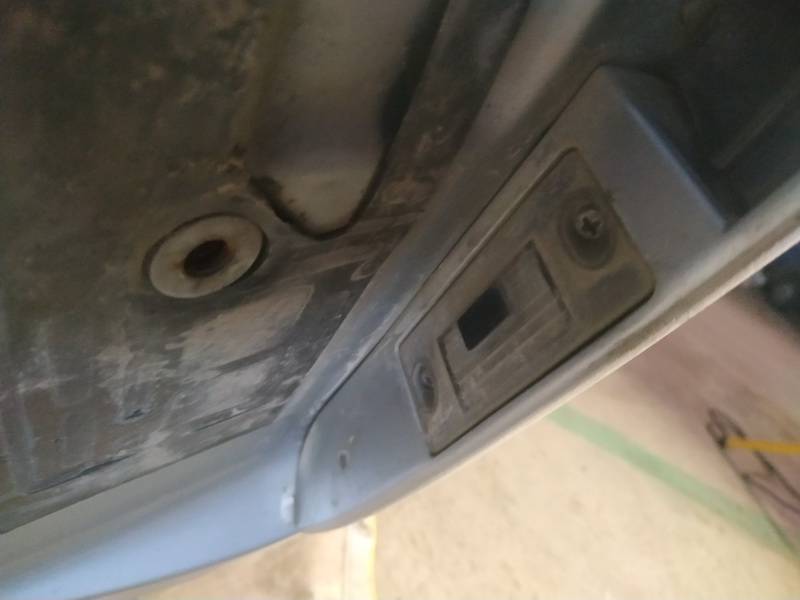 Audi A3 1997 Number plate light - REAR