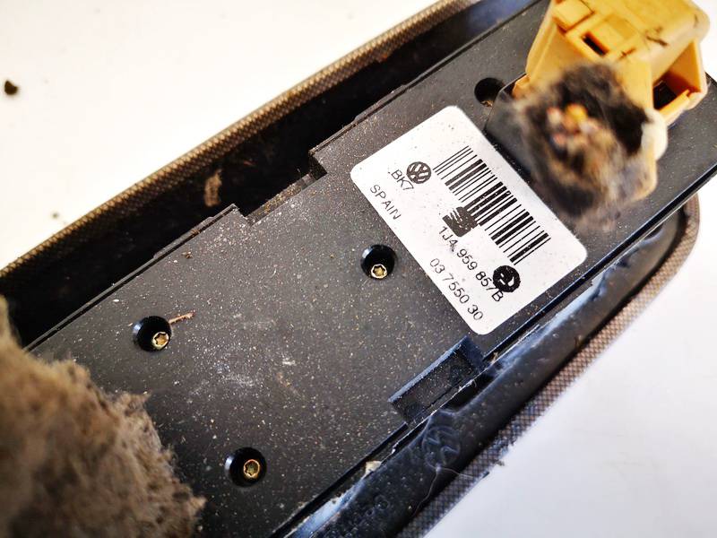 1J4959857B Volkswagen Bora 2001 Power window control (Window Regulator-Window Switch) - Thumbnail 3