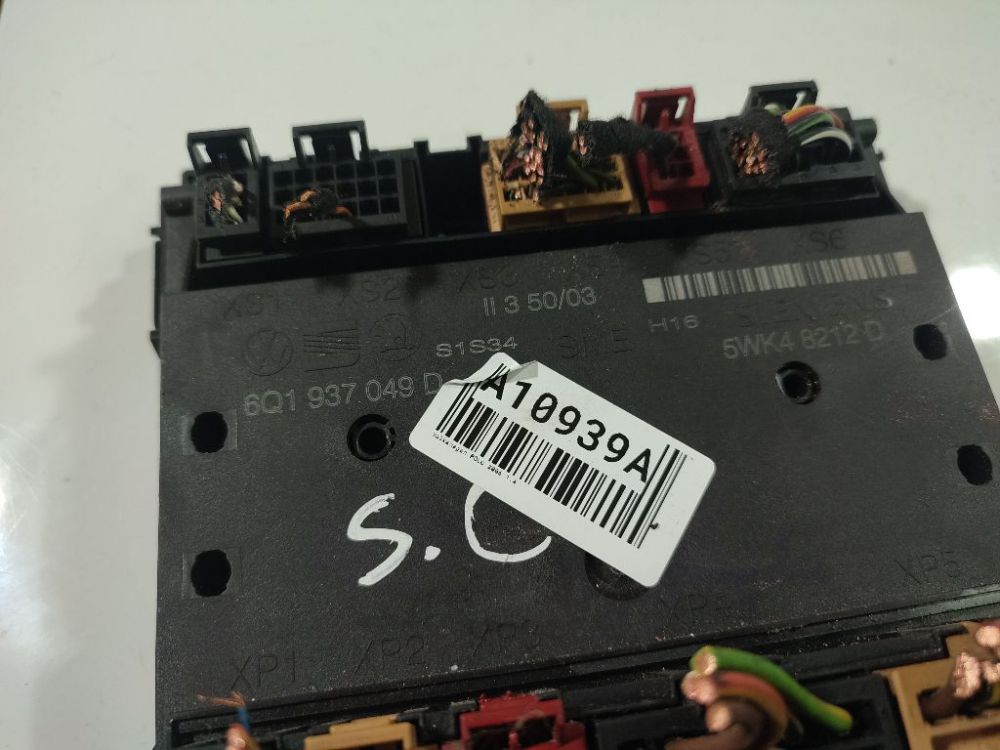 6Q1937049D Volkswagen Polo 2006 General Module Comfort Relay (Unit) - Thumbnail 3