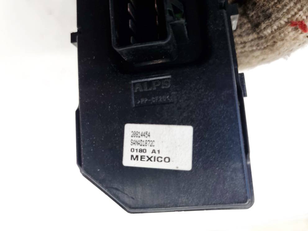 20814454 Chevrolet Cobalt 2010 Power window control (Window Regulator-Window Switch) - Thumbnail 4
