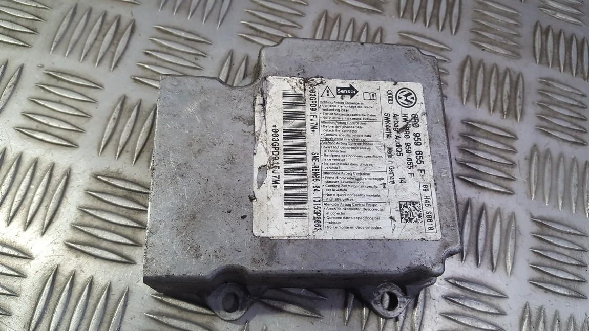 8R0959655F Audi Q5 2009 Komputer SRS airbag – moduł sterujący poduszek powietrznych
