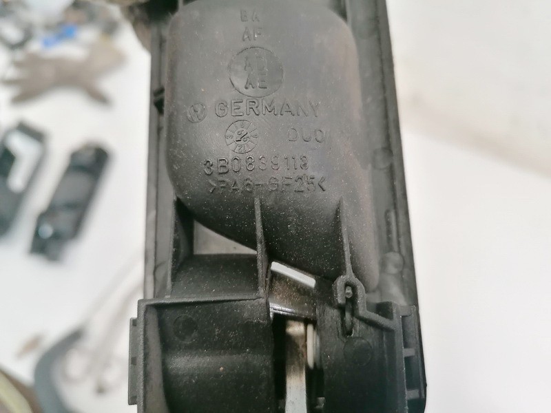 3B0839113 Volkswagen Passat 1998 Door Handle Interior - FRONT LEFT - Thumbnail 3