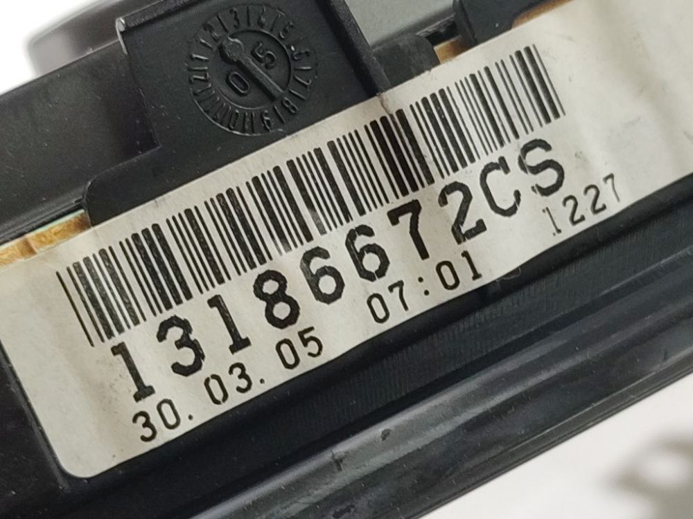 13186672CS Opel Signum 2005 Speedometers - Cockpit - Speedo Clocks Instrument - Thumbnail 6