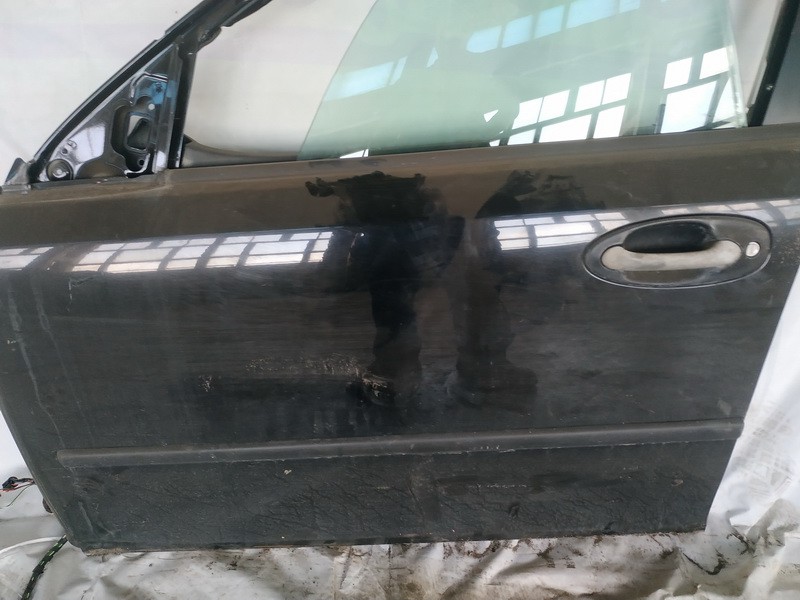 JUODOS SAAB 9-3 2002 Etuovi - EDESSÄ VASEMMALLA - Thumbnail 2