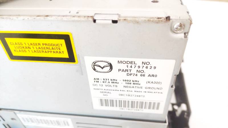 14797629 Mazda 2 2008 Stéréo Radio - Thumbnail 3