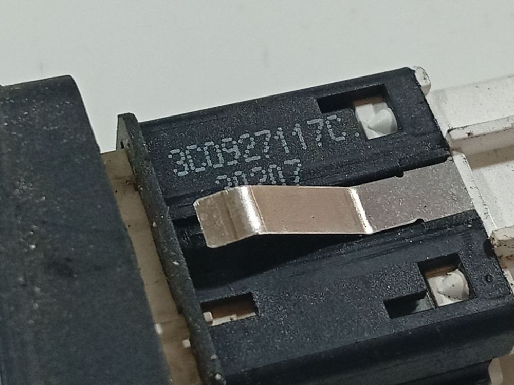 3C0927117C Volkswagen Passat 2007 ESP Switch Button - Thumbnail 4